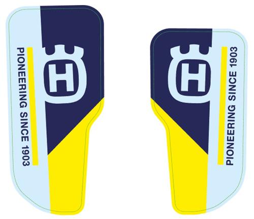 Fork protector sticker set